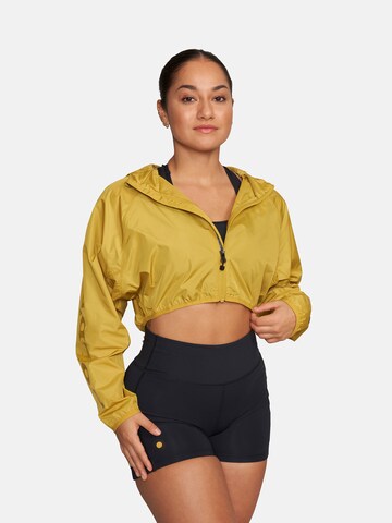GOLD´S GYM APPAREL Overgangsjakke 'DANA' i grøn: forside