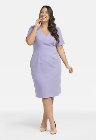 Robe de cocktail ' POCA ' Karko en violet