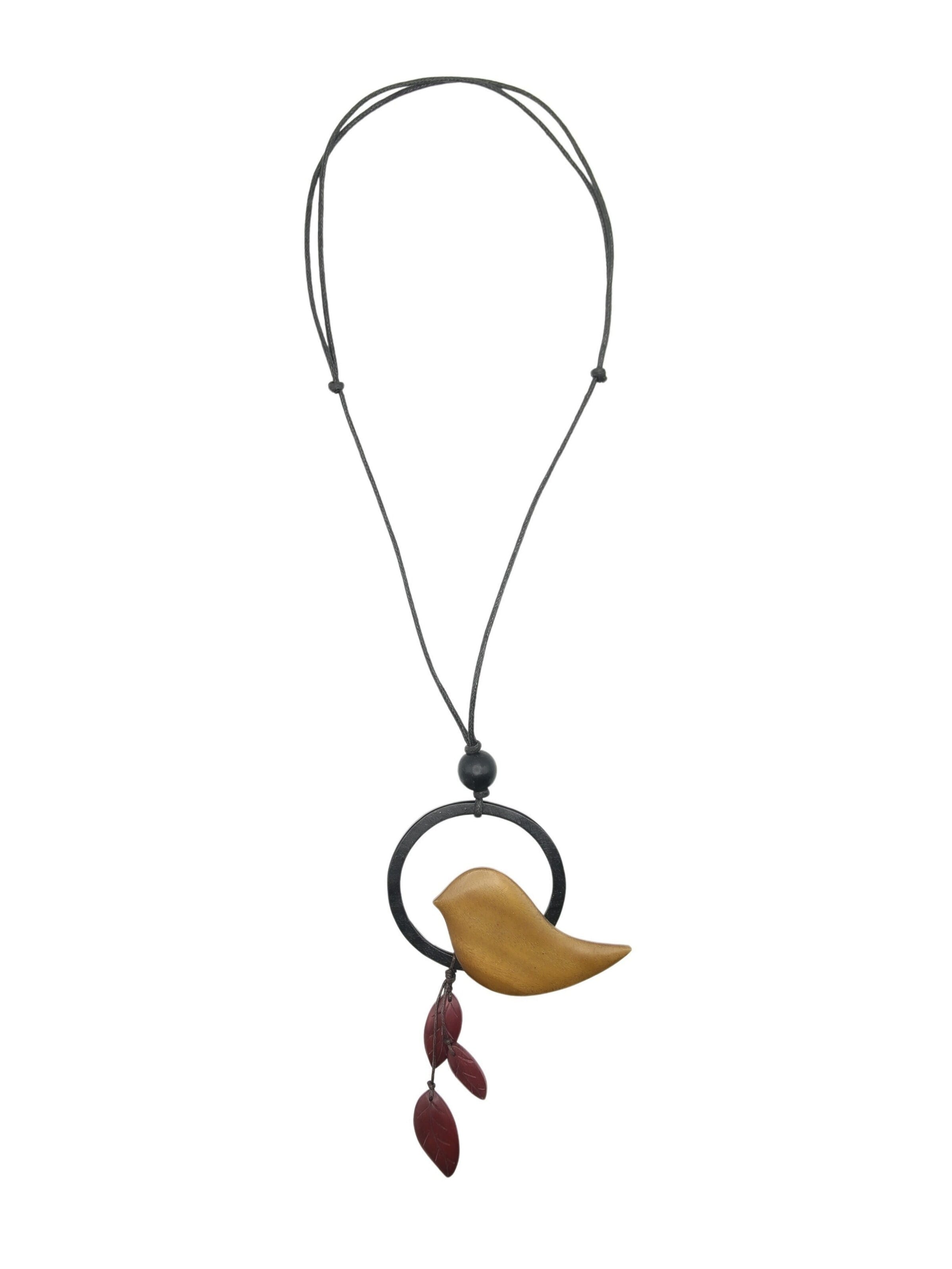 COLLEZIONE ALESSANDRO Necklace 'Desna' in Brown