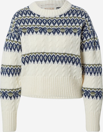 SCOTCH & SODA Pullover in Weiß: predná strana