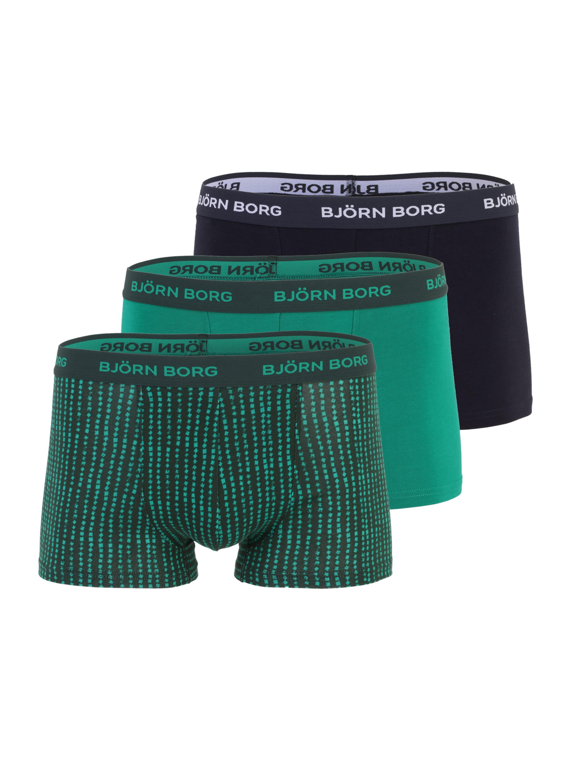 Boxer di BJÖRN BORG in verde: frontale