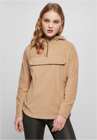 Urban Classics Sweatshirt i beige: framsida