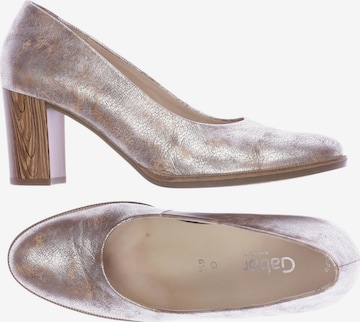 GABOR Pumps 39,5 in Gold: predná strana