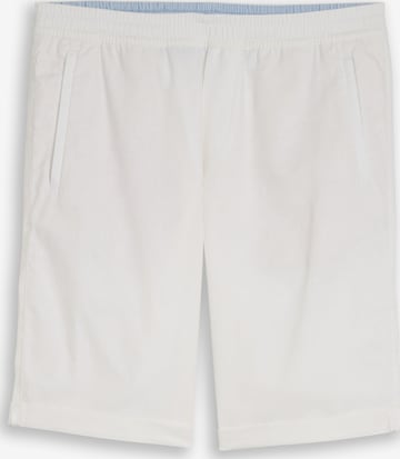TOM TAILOR Regular Shorts in Weiß: Vorderseite
