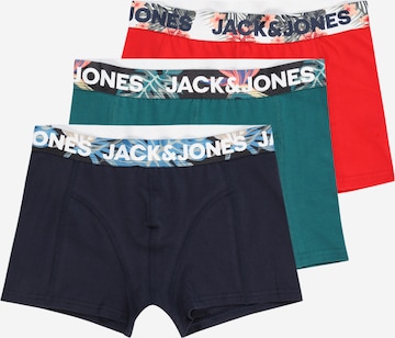Jack & Jones Junior Underpants 'FLOWER' in Blue: front