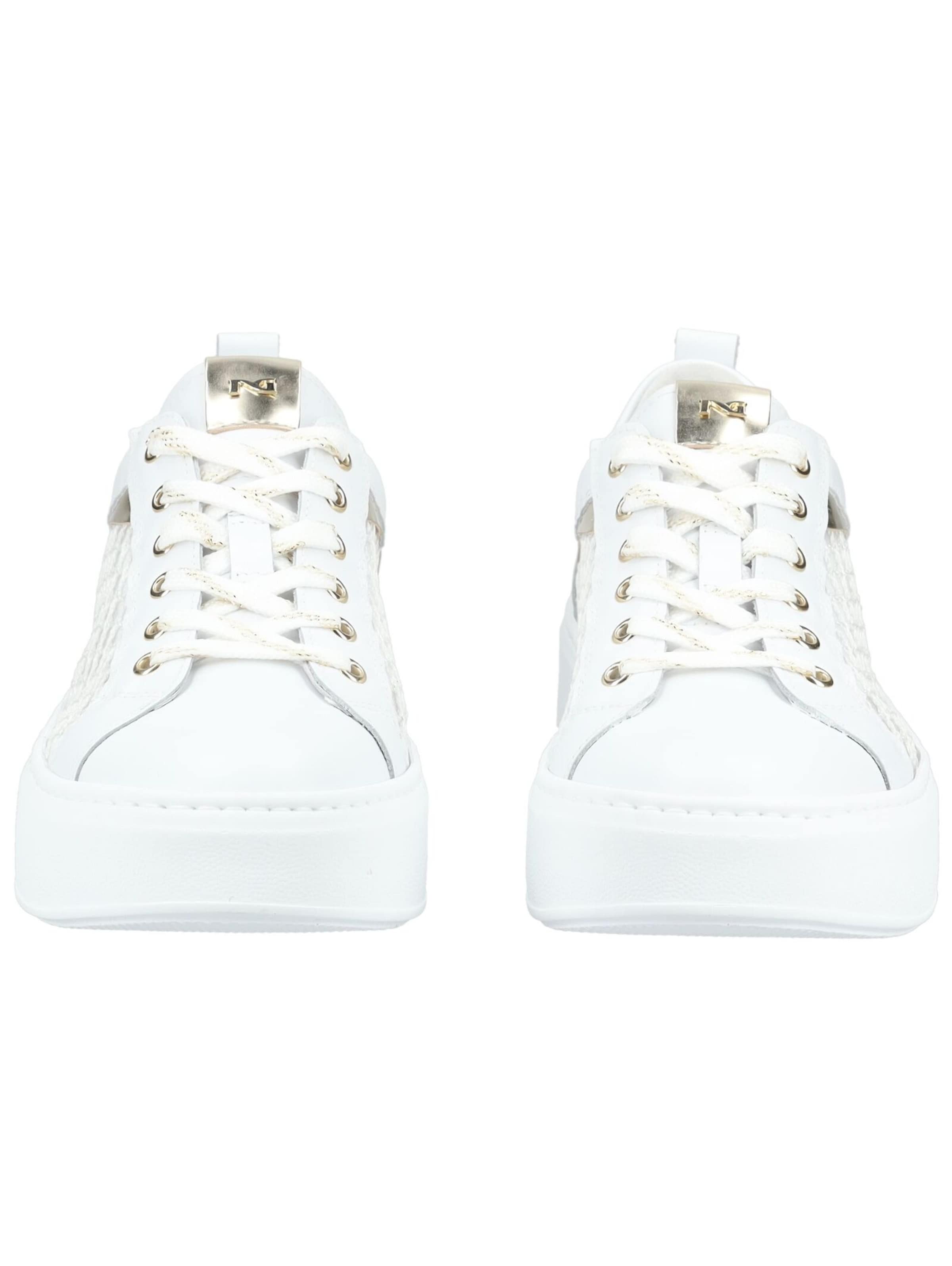 Baskets basses Nero Giardini en blanc