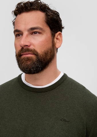 Pull-over s.Oliver en vert
