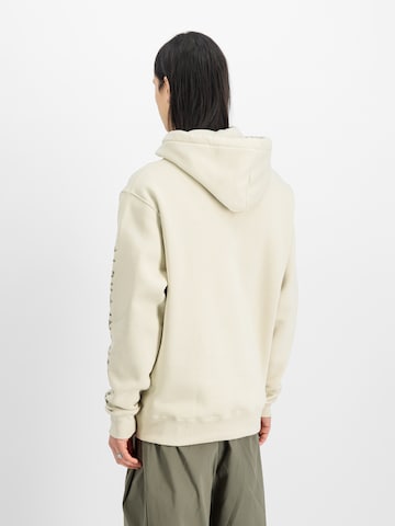 ALPHA INDUSTRIES Sweatshirt in Beige