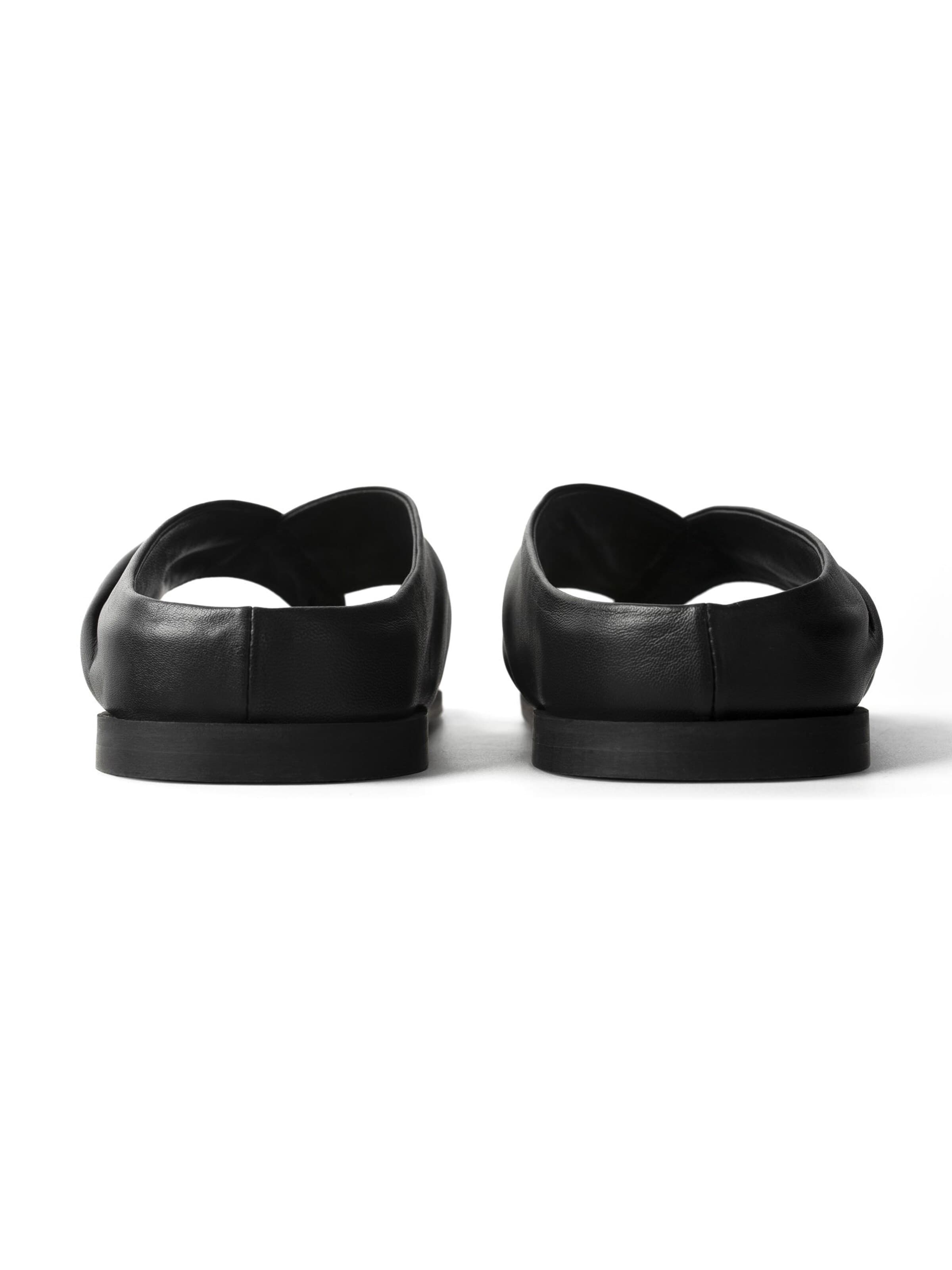L37 HANDMADE SHOESJapanke 'WHERE THE LIGHT BEGINS' - crna boja