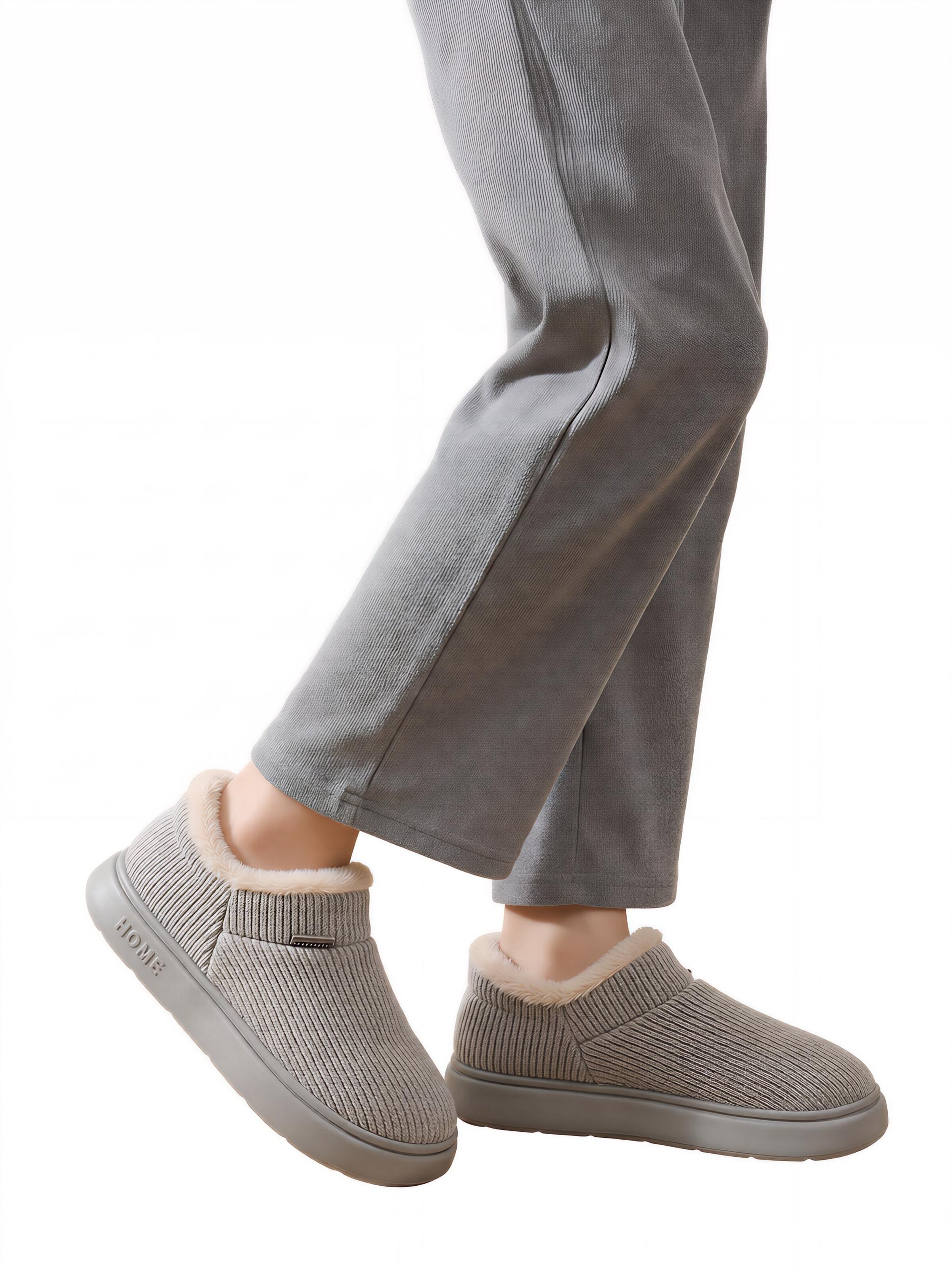BONVERANO Snow Boots in Grey