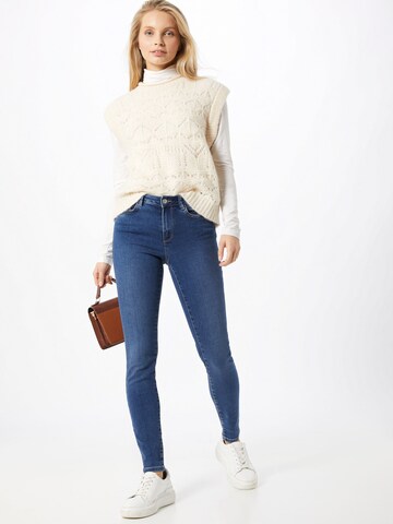 Skinny Jeans 'Nela' di TOM TAILOR DENIM in blu