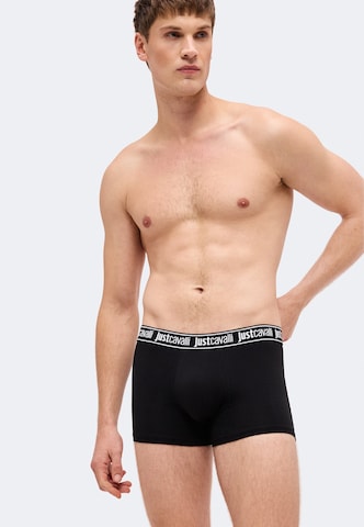 Boxer di Just Cavalli in nero: frontale