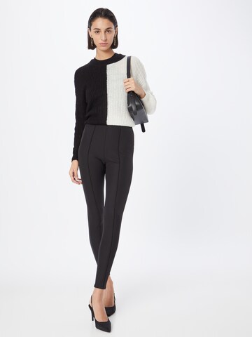 River Island Skinny Kalhoty – černá