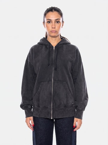 LEVI'S ® Bluza rozpinana 'VINTAGE RELAXED FZ HOODIE WOMENS GRUNGE BLACK' w kolorze czarny: przód