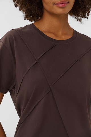 CULTURE - Blusa en marrón