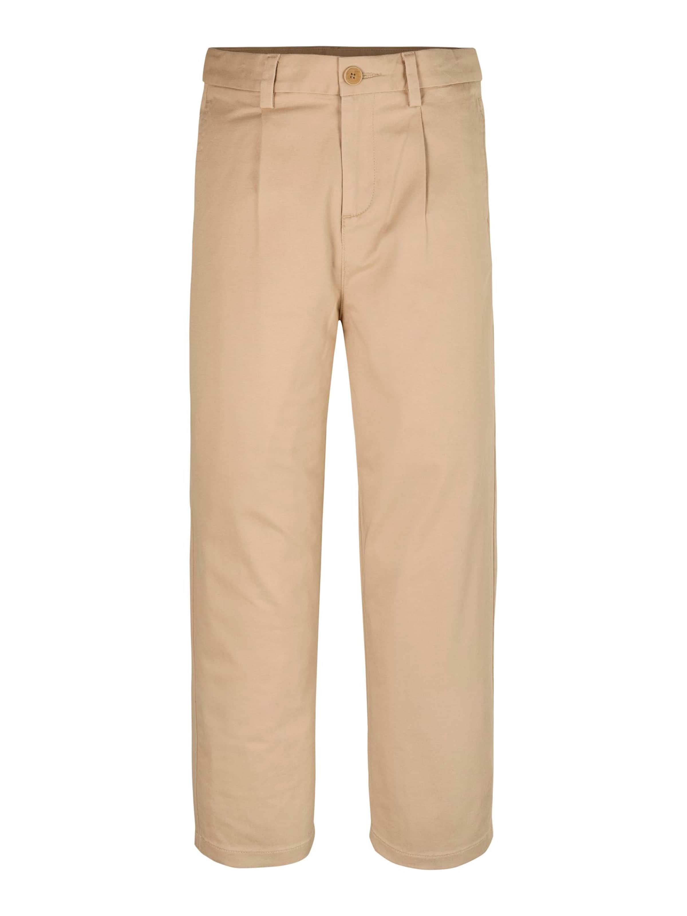 TOMMY HILFIGER Normální Kalhoty – béžová: přední strana