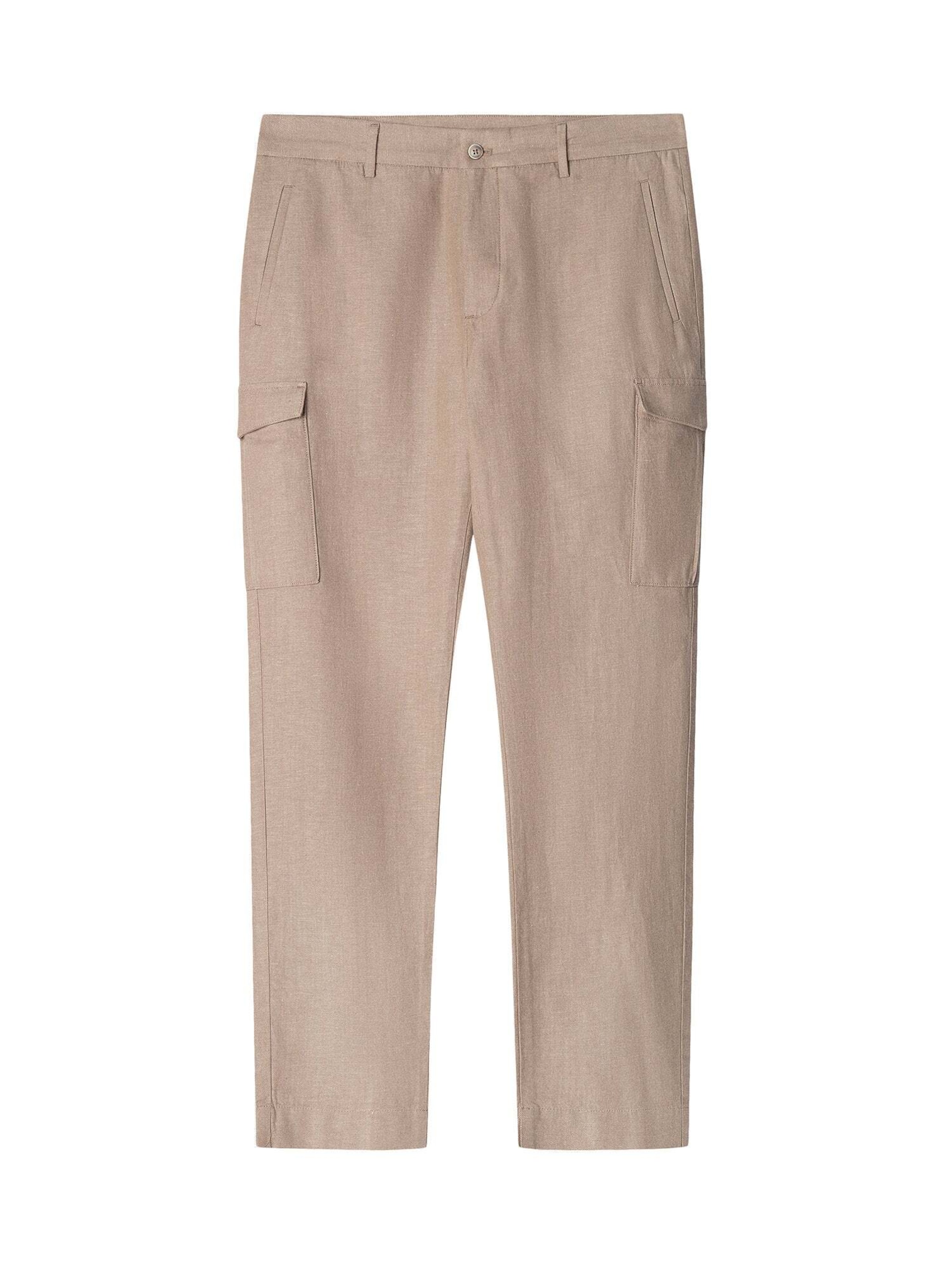 Loosefit Pantalon cargo 'SLOANE' Hackett London en beige : devant
