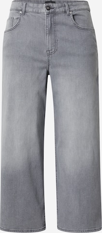 pelēks ONLY Carmakoma Platas staras Džinsi 'CARADISON': no priekšpuses