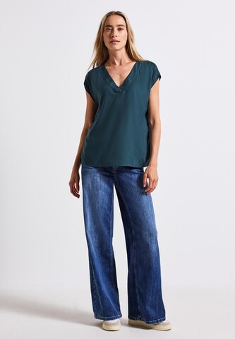 STREET ONE Bluse in Blau