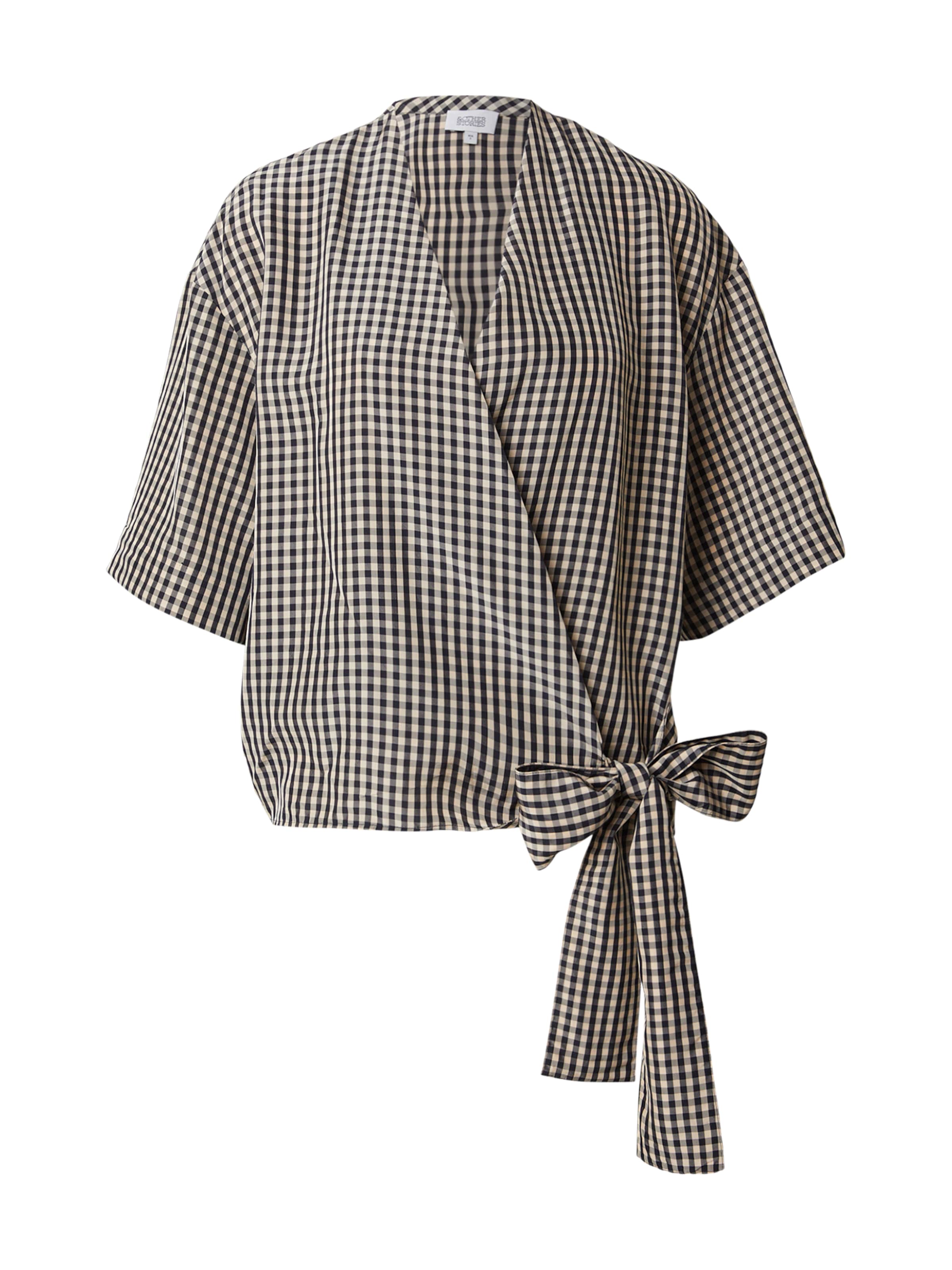 & Other Stories Bluse in Blau: Vorderseite