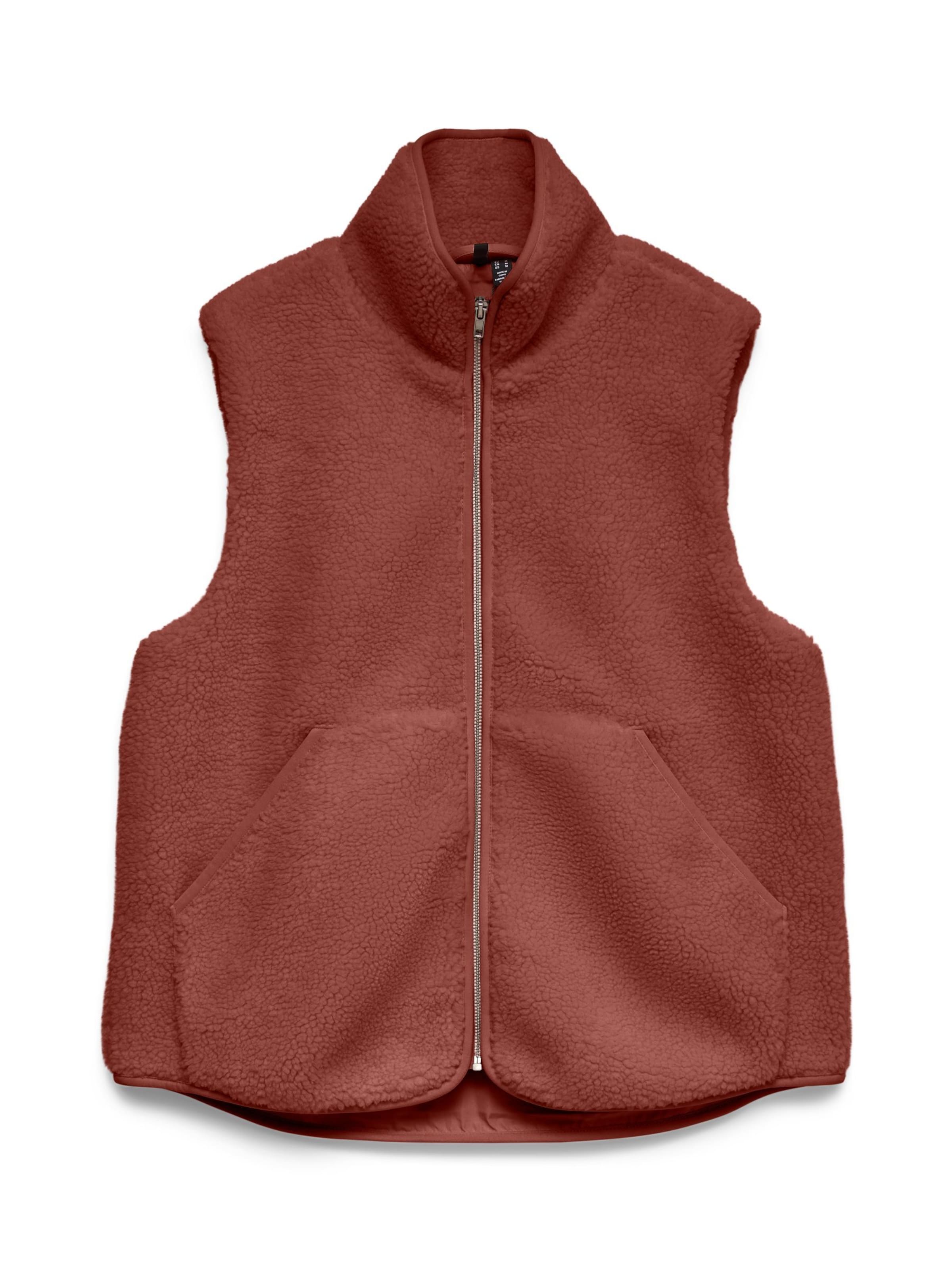 VERO MODA Chaleco 'Josefine' en XS en burdeos, Vista del producto