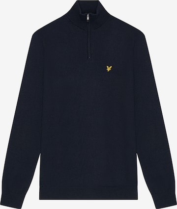 Lyle & Scott Trui in Blauw: voorkant