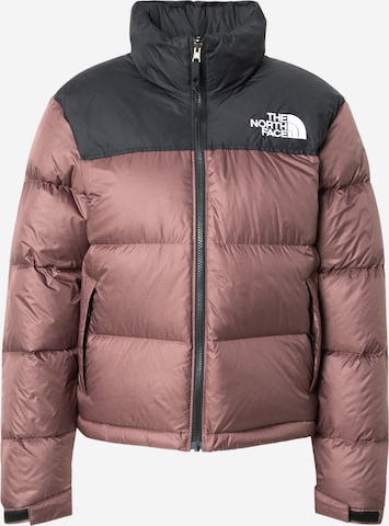 THE NORTH FACEZimska jakna '1996 Retro Nuptse' - smeđa boja: prednji dio