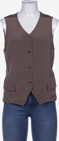 OTTO KERN Vest in M in Brown: front