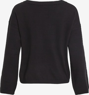 Pull-over VILA en noir : devant