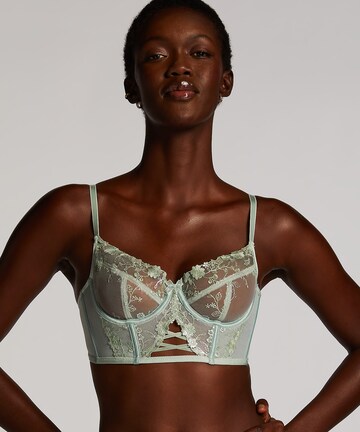 Hunkemöller Bralette Bra 'Lillia' in Green: front