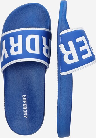 Superdry Badeschuh in Blau