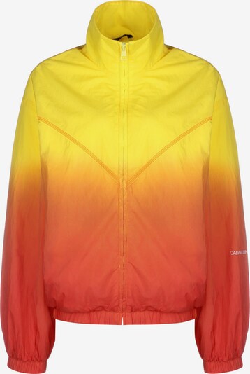 Calvin Klein Jeans Between-Season Jacket 'Dip Dye' in Yellow / Orange / White, Item view