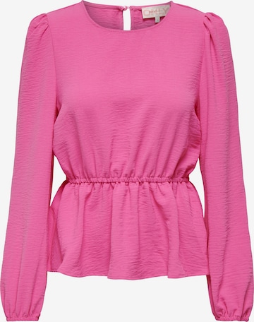 ONLY Bluse 'Mette' i pink: forside