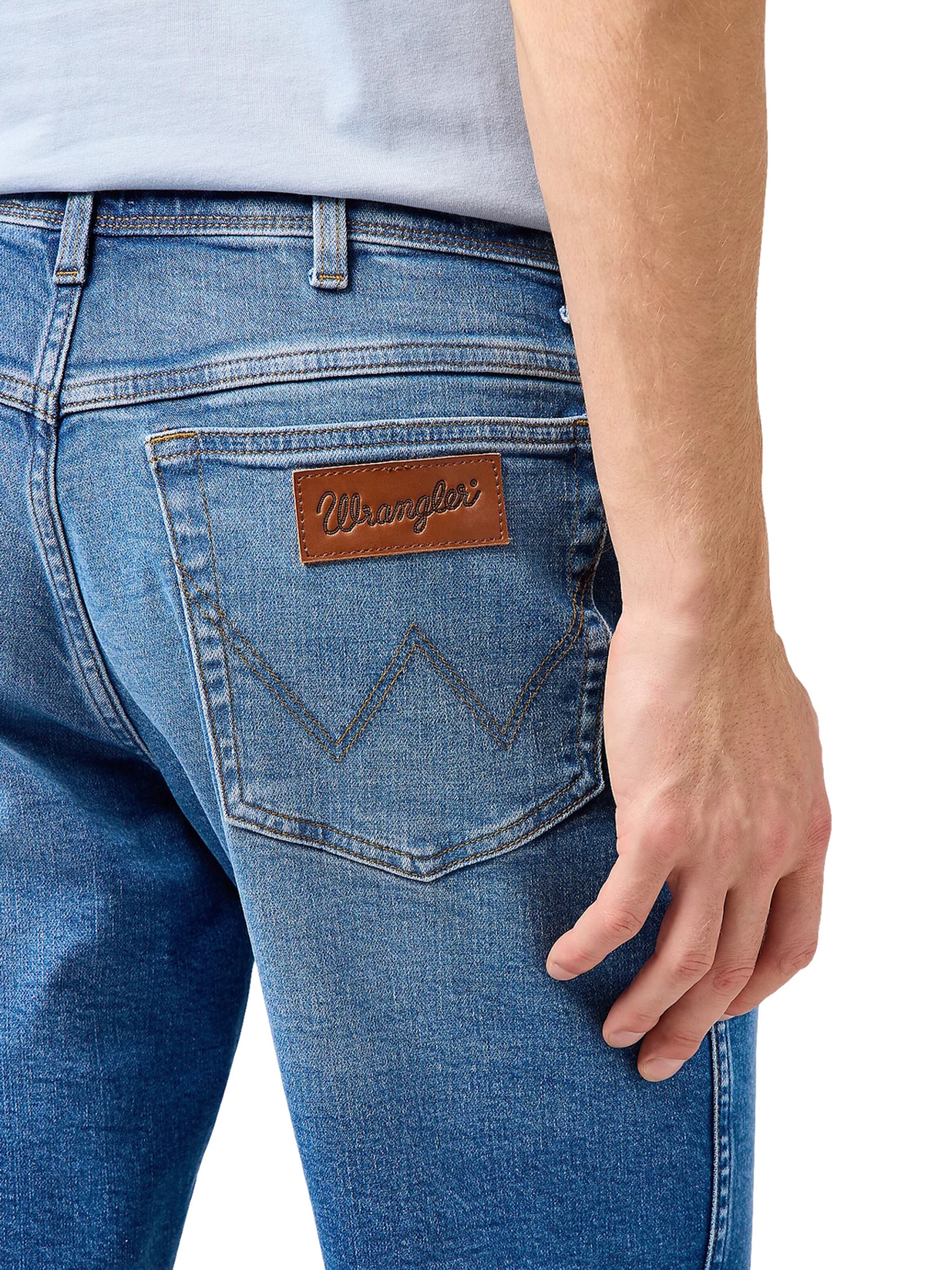 WRANGLER Štandardný strih Džínsy 'Texas' - Modrá