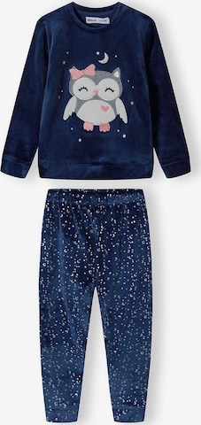 Pyjama MINOTI en bleu : devant