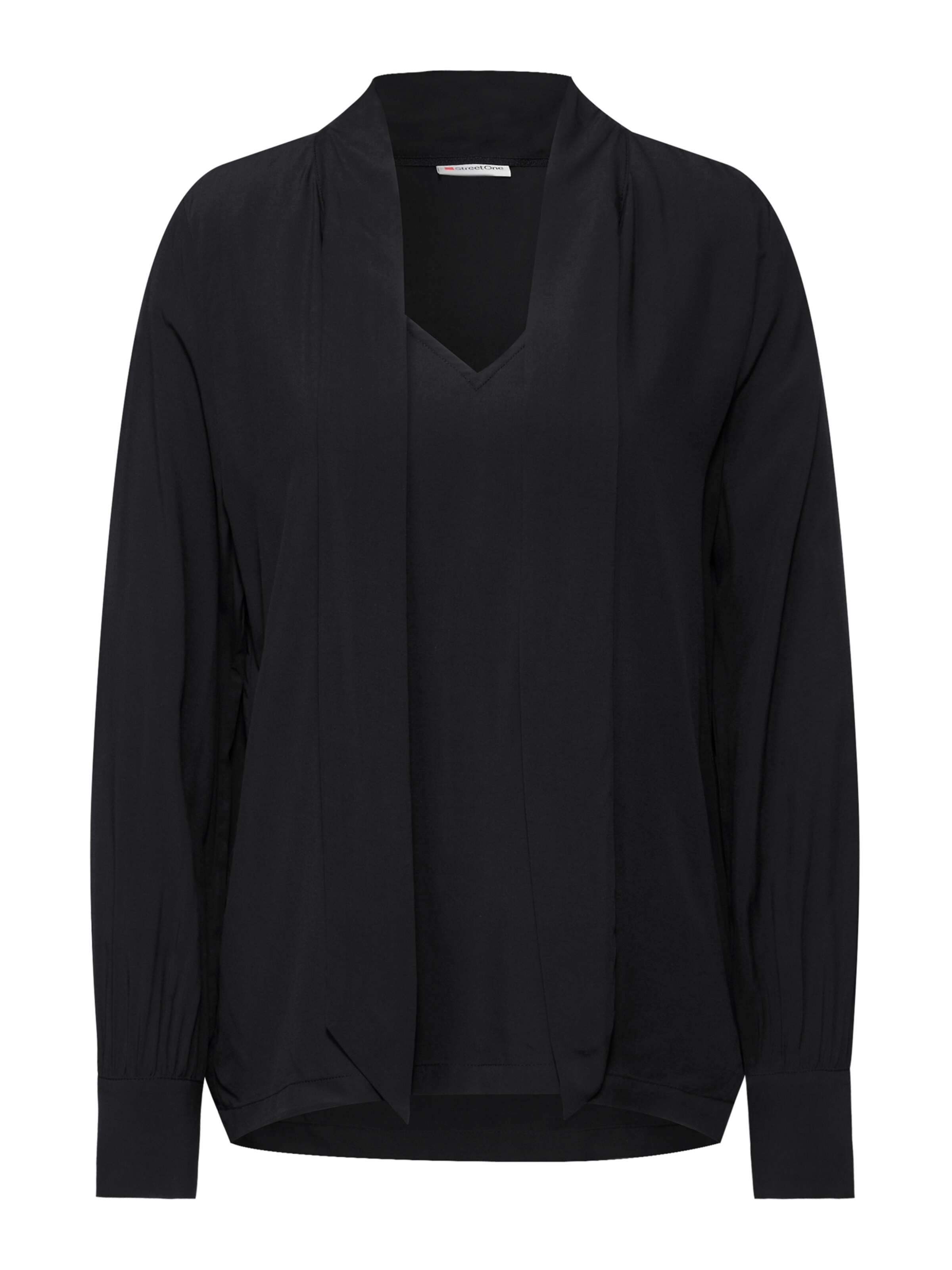 STREET ONE Bluse in Schwarz: Vorderseite