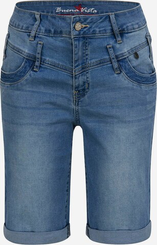 Buena Vista Regular Jeans in Blue: front