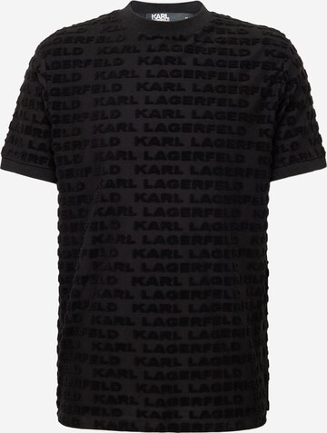 Karl Lagerfeld Shirt in Black: front