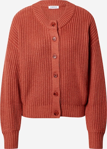 EDITED Knit Cardigan 'Sharon' in Red: front