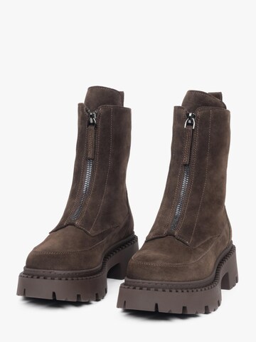 Estro Ankelstøvler '09-3583' i brun