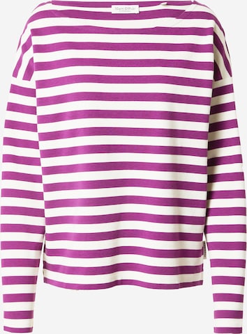 T-shirt Marc O'Polo en violet : devant