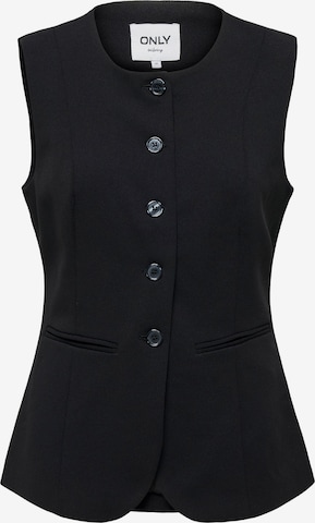 ONLY Suit Vest 'ONLAja-Yo' in Black: front