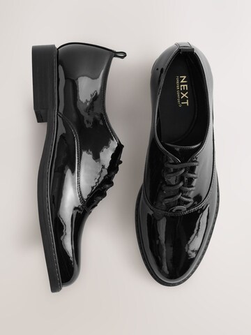 Next Обувь на шнуровке в Черный