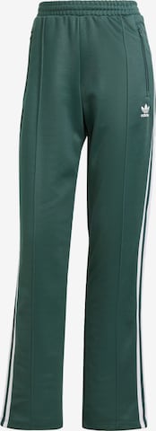 Coupe slim Pantalon 'Beckenbaue' ADIDAS ORIGINALS en vert : devant