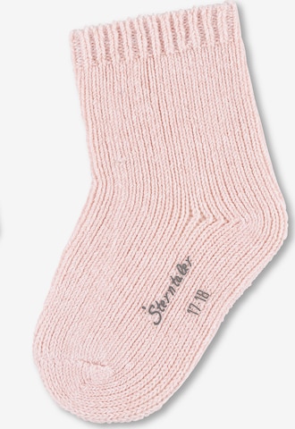STERNTALER Socks in Pink: front