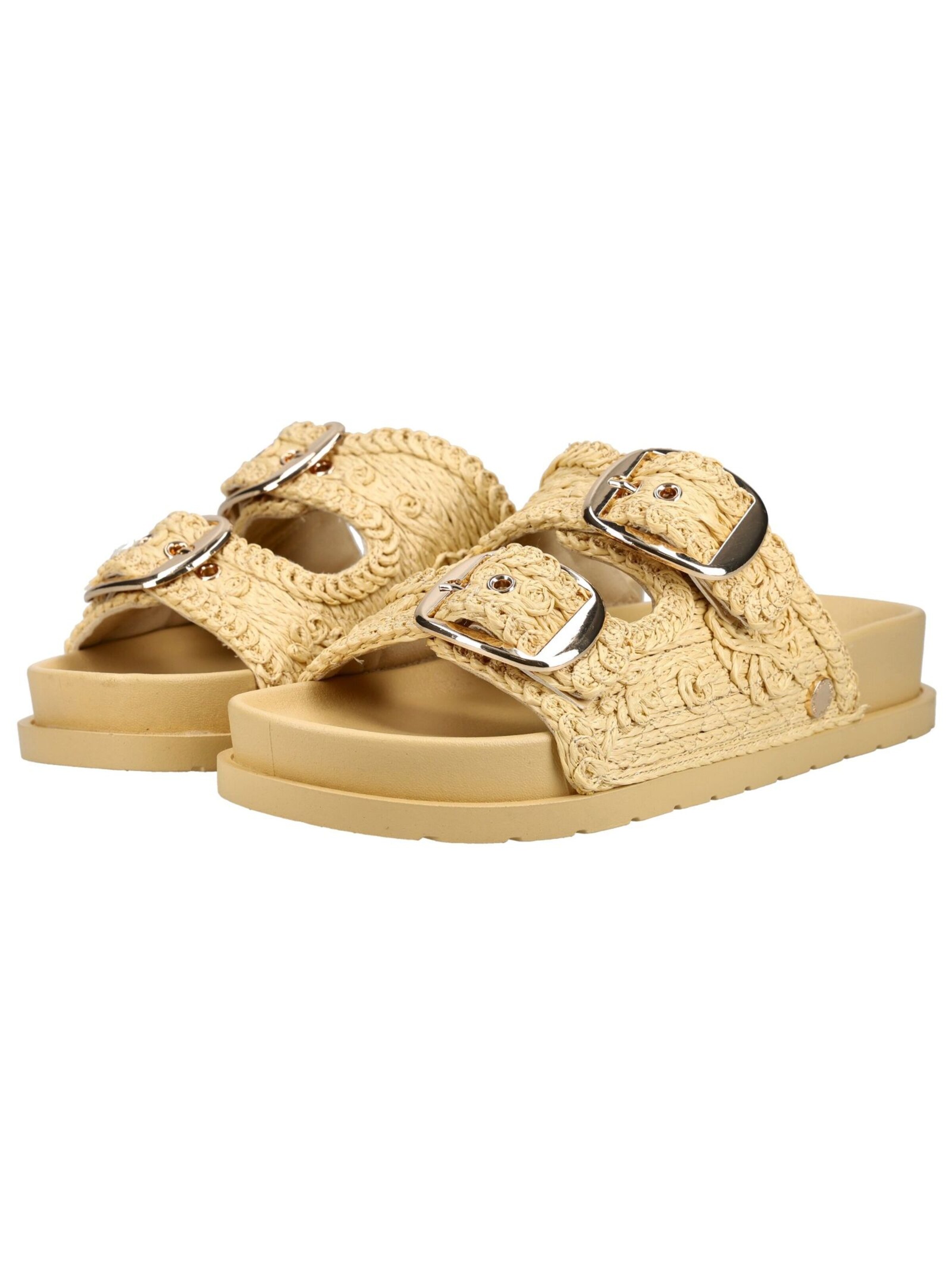 GIOSEPPO Pantolette in Beige