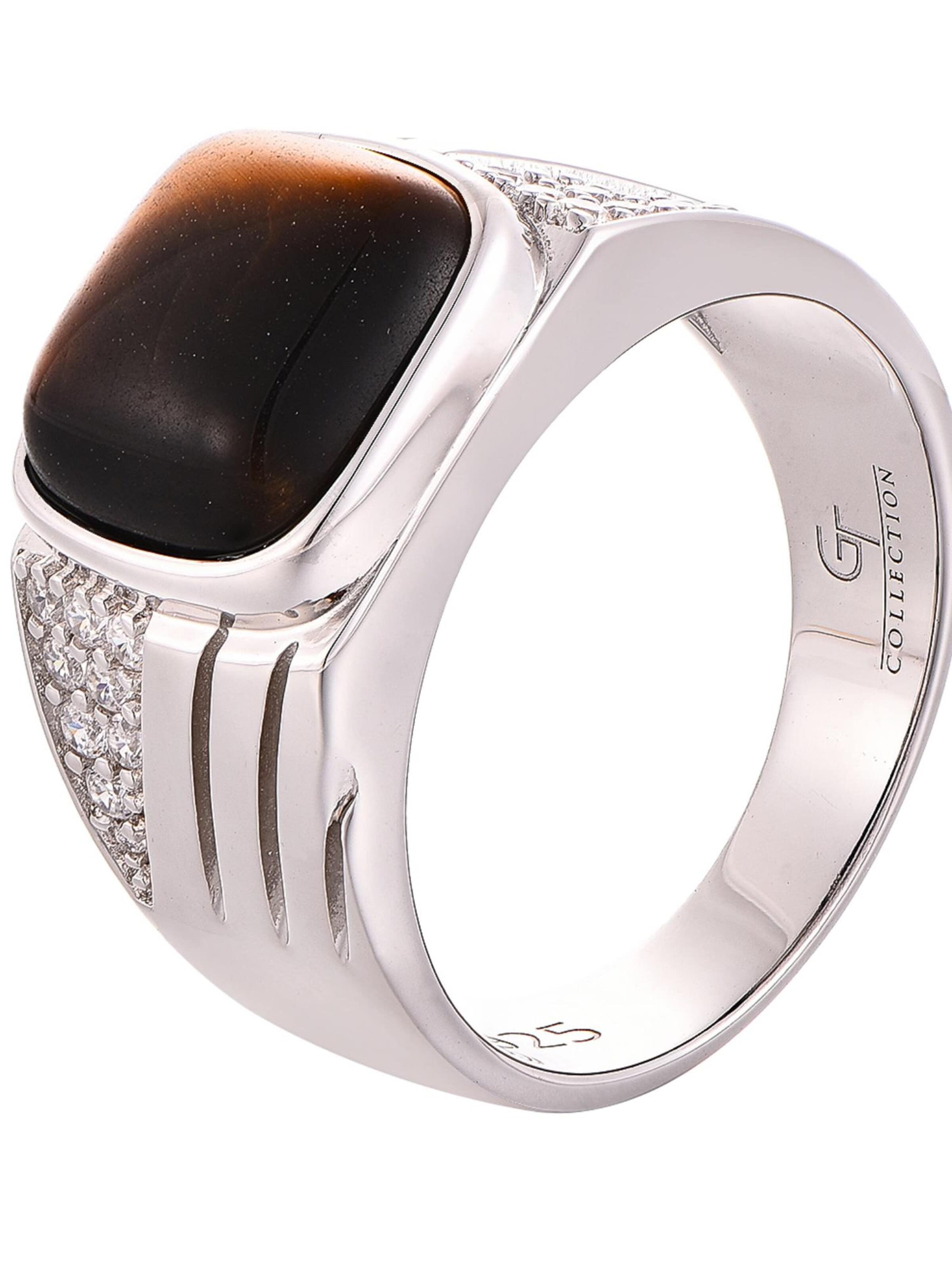 GT Collection Ring 'Tiger Eye' in Brown