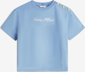 TOMMY HILFIGER - Camisa em azul: frente