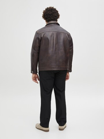 Giacca di mezza stagione di Jack & Jones Plus in marrone