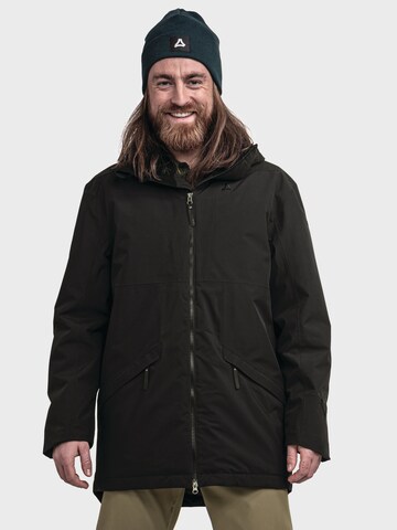 Veste outdoor 'Urban Ins Malkay' Schöffel en noir : devant